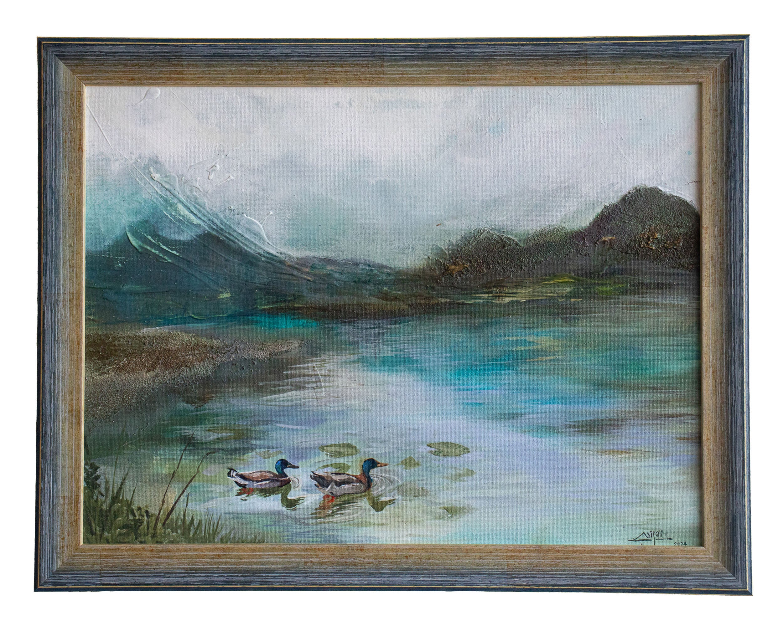Drakes on the lake