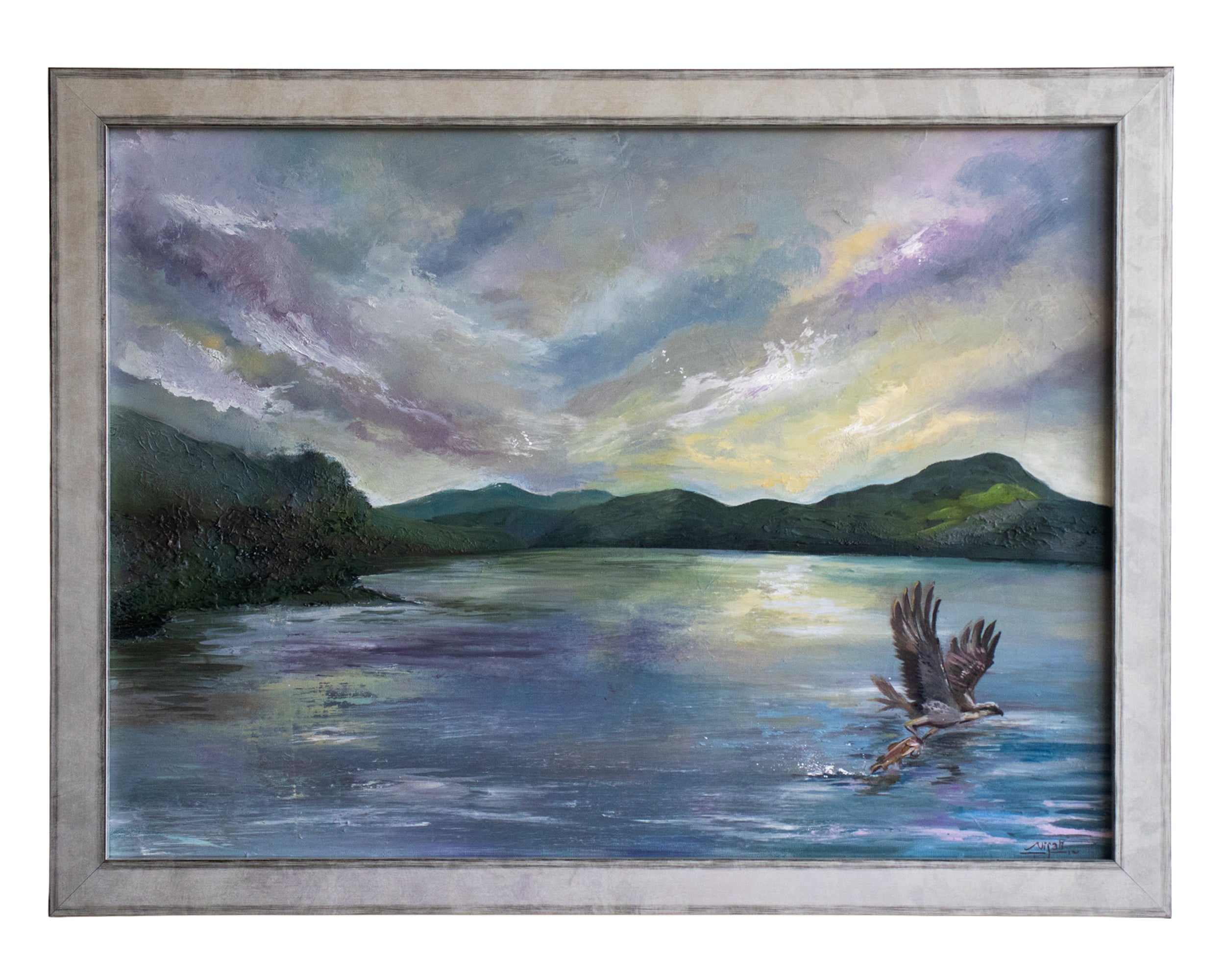 Conniston Lake and the Ospray