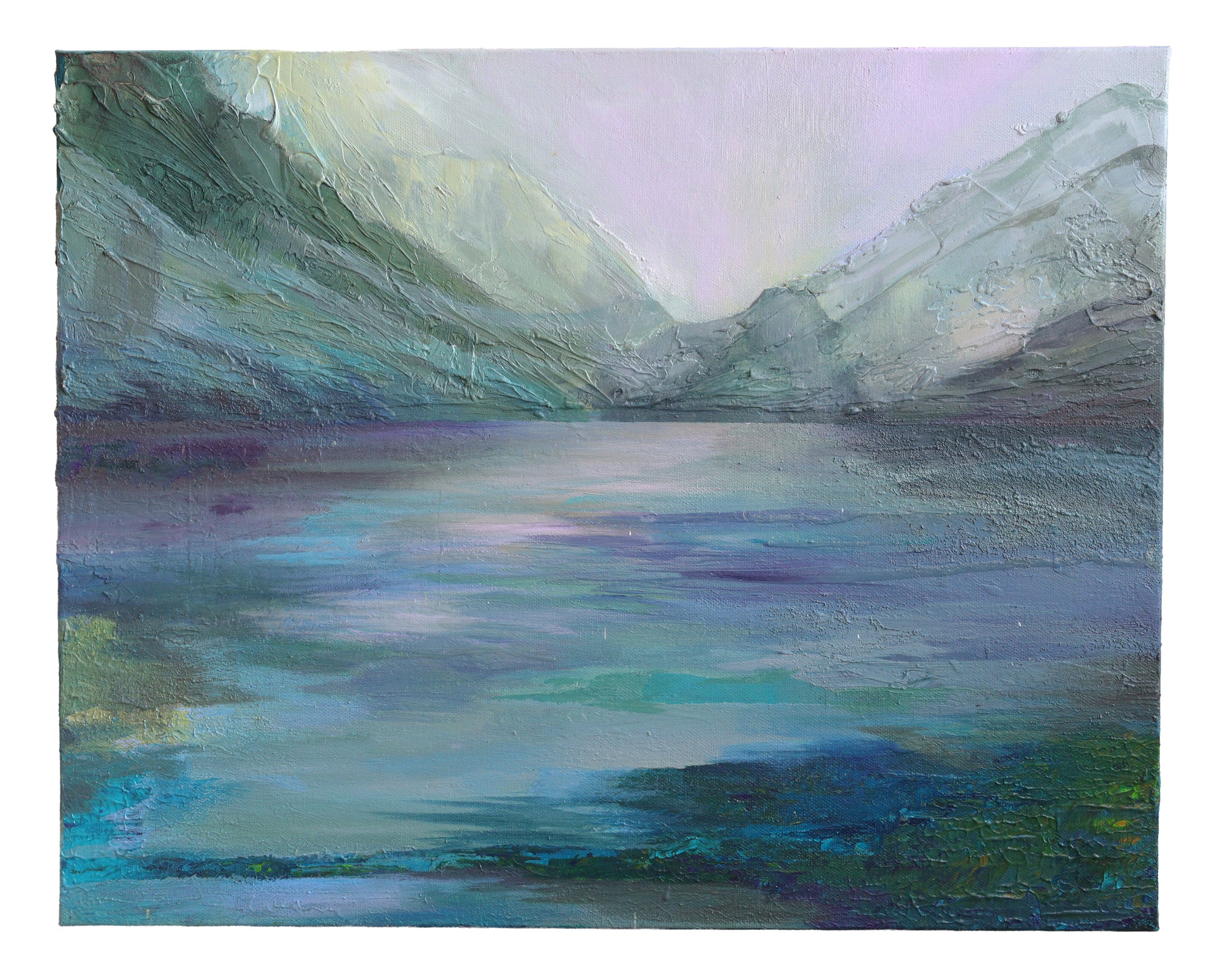 Dreamy Mountains blue